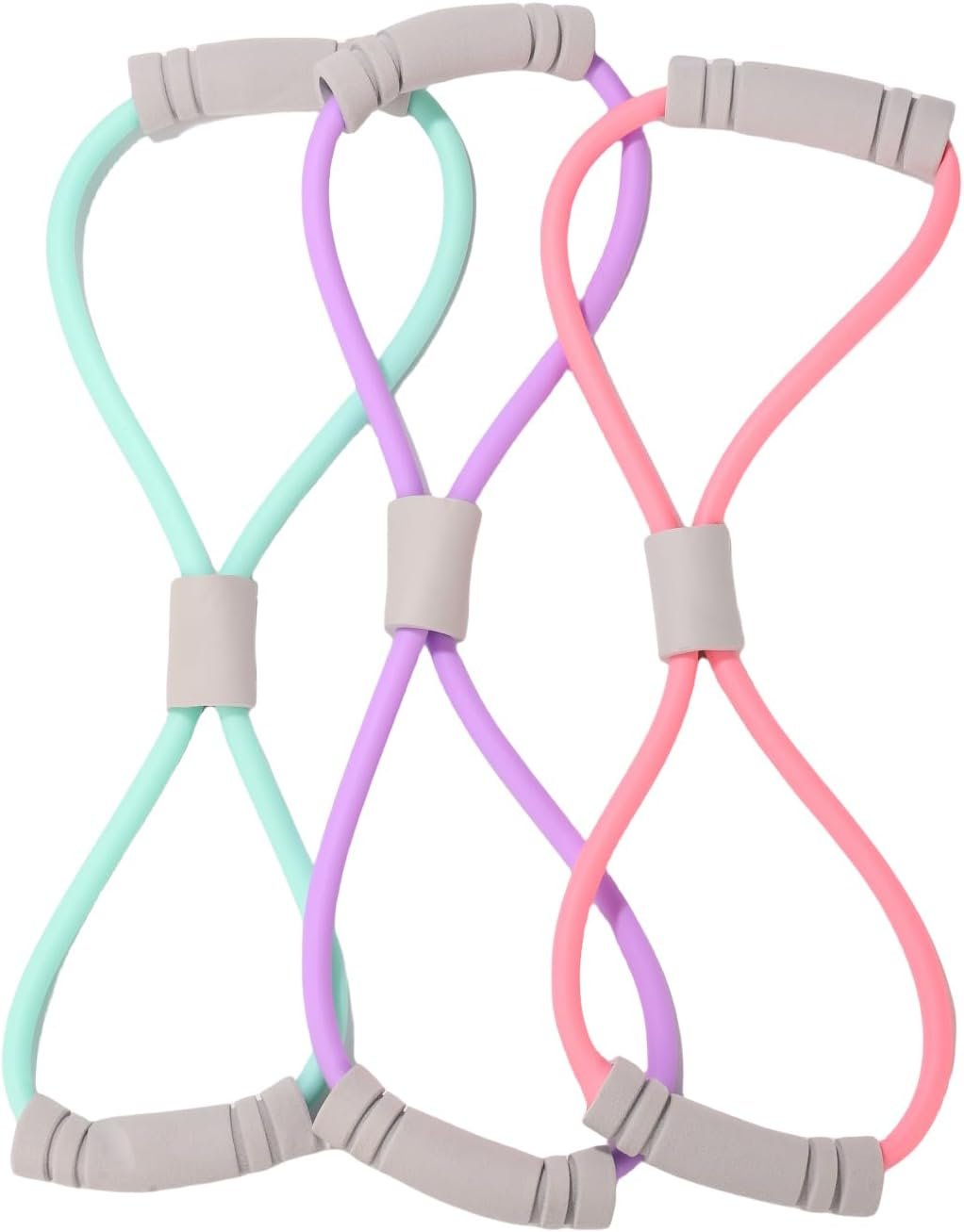51eNAR-BlBL._AC_SL1500_.jpg Multi Mode Yoga Stretch Band - Image 1