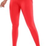 Women Workout Leggings 25 Inches - High Waisted Gym Yoga Pants with Pockets Buttery Soft