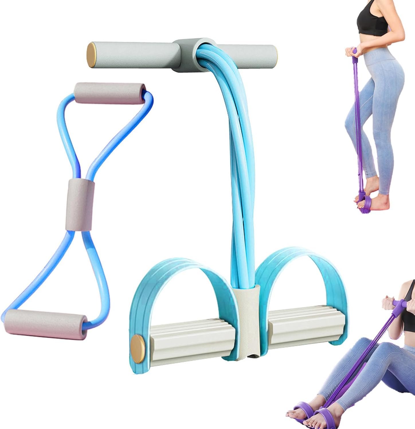 61b8JrbB7L._AC_SL1500_.jpg All in One Yoga Stretch Band - Image 1