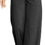 Wide Leg Pants for Women Loose Yoga Pants with Pockets Stretch Casual Lounge Pants